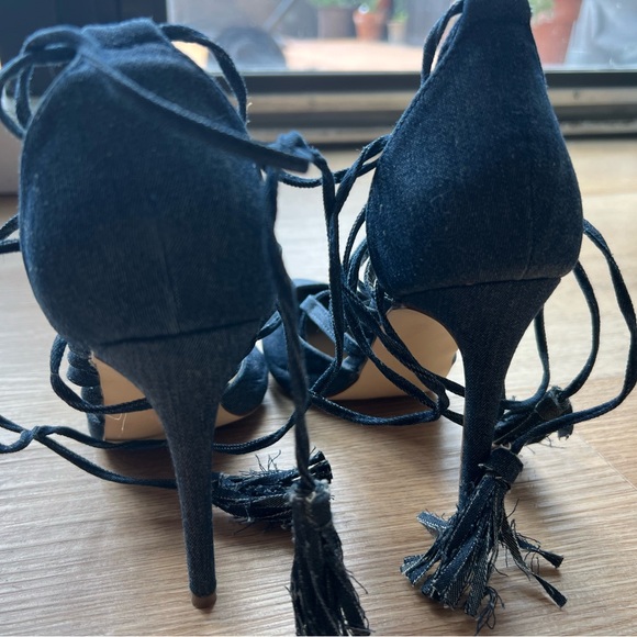 Connie heels size 8, blue jean - Picture 3 of 4